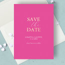Search for fuchsia wedding invitations Calligraphy