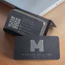 Search for leather business cards Social media