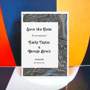 Search for abstract paint wedding save the dates Minimalist