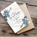 Search for blue gold and white wedding invitations Boho