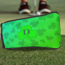 Search for shamrock golf head covers Green