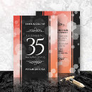 Search for coral anniversary invitations Celebration
