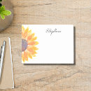 Search for sunflower note Floral