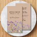 Search for artisan business cards Floral