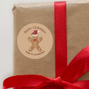 Search for gingerbread brown stickers Red