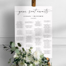 Search for alphabetical wedding seating charts Elegant
