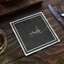 Search for black napkins Promotional