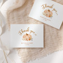 Search for pumpkin baby shower thank you cards Boho