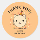 Search for cat birthday stickers Baby shower