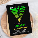 Search for skaters invitations Boy