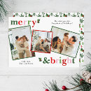 Search for fun christmas cards Botanical