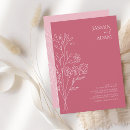 Search for bright floral wedding invitations Wildflowers