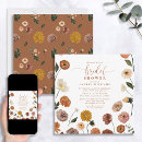 Search for orange bridal shower invitations Watercolor