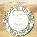 Search for wax wedding stickers Thank you