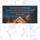 Search for tent business cards Camping
