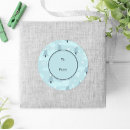 Search for trees in winter stickers Blue