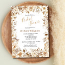 Search for elegant gold bridal shower invitations Formal