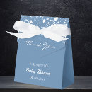 Search for dusty blue favour boxes Thank you