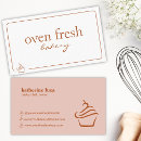 Search for bakery business cards Pastry