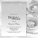 Search for bling bridal shower invitations Chic