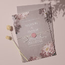 Search for elegant modern floral wedding invitations Trendy