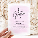 Search for sixteen birthday invitations Simple