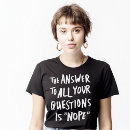 Search for nope tshirts Minimalist