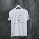 Search for written tshirts Black and white