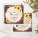 Search for sunflower wedding invitations String lights