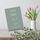 Search for green save the dates Modern