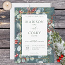 Search for teal and red wedding invitations Modern