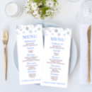 Search for winter wonderland menus Blue