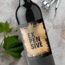 Search for gold foil wine labels Funny