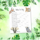 Search for jungle baby shower games Wild