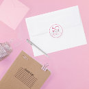 Search for vintage retro typography stickers Pink
