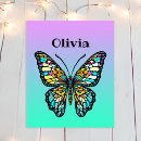 Search for stained glass butterfly art Blue