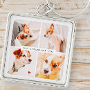 Search for dog photo key rings In loving memory