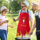 Search for flaming aprons Skull