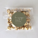 Search for popcorn favor stickers Bride