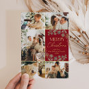 Search for stylish christmas invitations Red