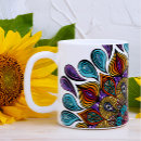 Search for modern tribal mugs Floral