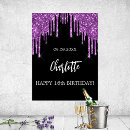 Search for glam posters Black