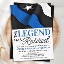 Search for american flag party invitations Police officer