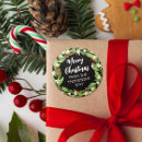 Search for floral greenery stickers Merry christmas