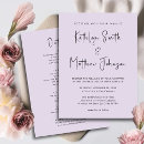 Search for ethereal wedding invitations Purple