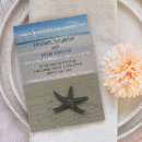 Search for beach summer wedding invitations Starfish