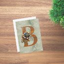Search for letter b note cards Floral