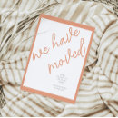 Search for housewarming moving announcement cards New address