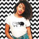 Search for black sheep tshirts Black and white