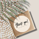 Search for professional thank you stickers Modern